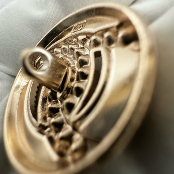 New 4Pcs Button Sewing Supplies Metal Round Black Rhinestone Buttons - Picture 4 of 9